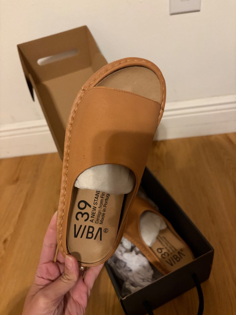 VIBAe Saint Tropez Size 39, Color: Fawn Tan - Picture 3 of 13